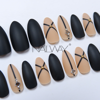 Faux-ongles à pression simple, simple et économique, pour le travail, économique, prix d'usine