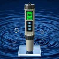 Testeur numérique 8-en-1 de la qualité de l'eau : pH, TDS, EC, ORP, température, instruments d'analyse CL pour l'eau potable