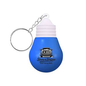 Juguete Antiestrés Personalizado con Forma de Bombilla Pequeña y Llavero, Colgante de Llavero con Forma de Bombilla, Regalos Promocionales, Juguete de Espuma de PU para Aliviar la Ansiedad - Product Image 5