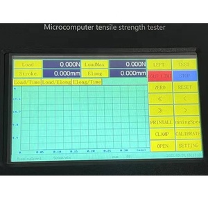 เครื่องทดสอบแรงดึงกระดาษแบบเปียกอัตโนมัติ 500N เครื่องทดสอบแรงดึงกระดาษแบบแนวนอน - Product Image 2