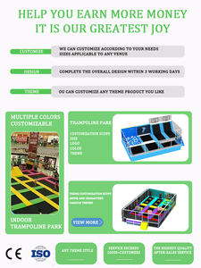 Parc de trampoline souple en PVC <span class=keywords><strong>commercial</strong></span> pour garçons et filles, équipement de <span class=keywords><strong>terrain</strong></span> de jeu intérieur pour enfants pour un plaisir sans fin - Product Image 2