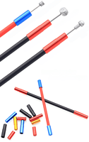 Tapa de Cable de Freno Hidráulico de 4 mm, Tapa de Cable de Cambio y Freno de Aluminio de 5 mm, Tapa de Cable de Freno de Bicicleta de Colores