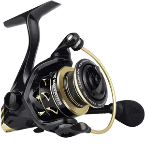 KastKing Valiant Eagle Gold Spinning Reel 6.2:1 Gear Ratio Fishing Reel Faster Line Retrieve 7+1 Ball Bearings