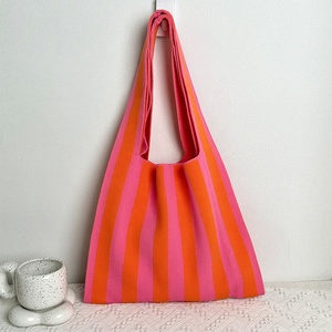 Grandi Saldi Rientro in <span class=keywords><strong>Ufficio</strong></span> <span class=keywords><strong>Borse</strong></span> Tote da <span class=keywords><strong>Donna</strong></span> alla Moda in Maglia Leggere Portatili Borsa Hobo Chic da <span class=keywords><strong>Donna</strong></span> - Product Image 1