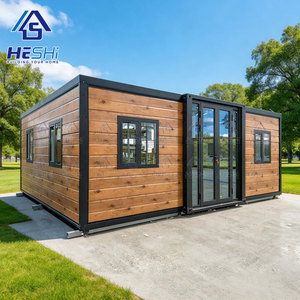 บ้านสำเร็จรูปแบบขยายได้ Solar ขนาด 20 ฟุต 40 ฟุต 1 2 3 4 5 ห้องนอน บ้านสวนขนาดเล็ก บ้านวิลล่า ลดราคา - Product Image 1