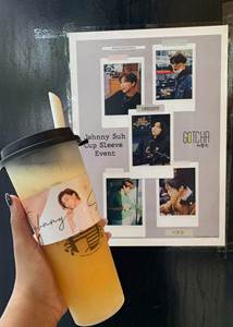 Custom <b>Printed</b> logo Cup Holder and Thick Cardboard Paper air Holder Kpop <b>Coffee</b> Cupsleeve - Product Image 5