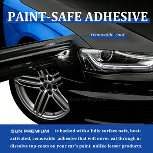 Revêtement de voiture noir mat de haute qualité - Résistant à la pluie acide <span class=keywords><strong>et</strong></span> à la corrosion. Auto-réparateur sans laisser de résidu adhésif - Product Image 3