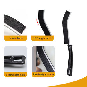 3 brosses de nettoyage pour les crevasses de homard, brosse de salle de bain à angle droit pour l'évier, les coins et les bords de la maison - Product Image 6