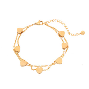 Pulsera de Pareja de Titanio de Alta Gama con Zirconia en Forma de Corazón de Acero Inoxidable para el Día de San Valentín 2026, Regalo de Aniversario - Product Image 5