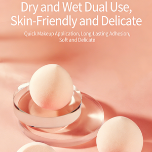 Spugna per Trucco Bounce, Uso Asciutto e Bagnato, Morbida e Delicata, Applicatore per Trucco, Etichetta Privata, Spugna Cosmetica Lavabile a Forma di Uovo - Product Image 2