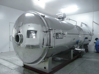 500-2000Kg Vacuüm Vriesdroger Lyofilisator Fruitgroente Verwerkingsmachine Voor Mango Pellet Proteïne Gevriesdroogd Snoep Voor