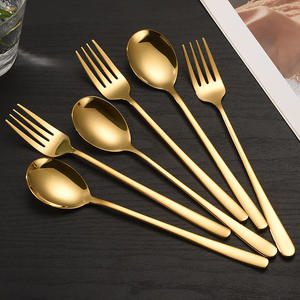 Colher de Chá de Metal Aço Inoxidável 18/8 Rosa Dourado, Lavável na Máquina de Lavar Louça, 13cm 15cm 17cm, Colher para Sobremesa, Salada, Sorvete e Café - Product Image 4