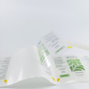 Autocollants transparents personnalisés découpés à la forme, autocollants en vinyle découpés à la forme résistants aux UV et imperméables en rouleau - Product Image 2