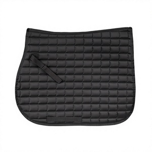 Tapis de selle équestre haut de gamme TOUGH TACK avec logo personnalisé, doublure en polycoton et rembourrage en polyester pour le dressage et le saut d'obstacles - Product Image 2