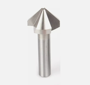 Broca avellanadora de madera de 90 grados al por mayor <span class=keywords><strong>20</strong></span> mm 3 flautas broca chaflán con vástago recto - Product Image 2