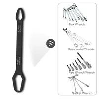 Kunci Torx Serbaguna 8-22mm Universal Board Adjustable Double-head Self-tightening untuk Kacamata