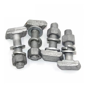 สลักเกลียวหัวค้อนแบบกำหนดเอง SS 304 M8 พร้อมน็อตเกลียว - Product Image 4
