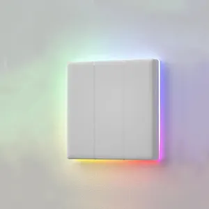 Sonoff T5 RGB Farb hintergrund beleuchtung LED Wifi Smart Wall Touch Switch Arbeiten Sie mit eWelink