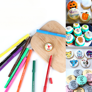 Marcadores <span class=keywords><strong>Comestibles</strong></span> de Grado Alimenticio para Decoración de Huevos de Pascua y <span class=keywords><strong>Rotuladores</strong></span> para Diseño de Repostería Gourmet Personalizados - Product Image 4