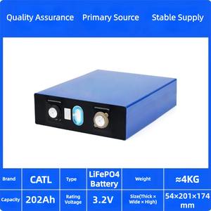 Литий-железо-фосфатный призматический аккумулятор 3.2В 202Ач, класс А – 4000+ циклов для солнечных систем накопления энергии и автономных систем хранения энергии - Product Image 2
