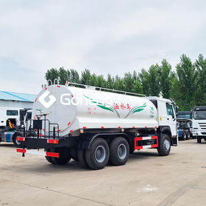 Camion-citerne à eau d'occasion Sinotruck 6x4 de 10000 à 25000 litres, dimensions du camion-citerne Howo - Product Image 5