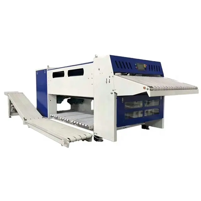 Hoop Towel Folding Machine Clothes Folder for Hotel Bath Towel Using Commercial Laundry Equipment