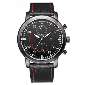 นาฬิกาควอตซ์ผู้ชาย OEM ODM ดีไซน์ทันสมัย สายไนลอนสีเขียว หน้าปัดย่อยตกแต่งสวยงาม เหมาะสำหรับใส่ลำลอง กิจกรรมกลางแจ้ง และเล่นกีฬา - Product Image 3