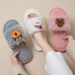 Pantuflas navideñas de PVC, novedad transfronteriza, productos más vendidos de 2025 - Product Image 1