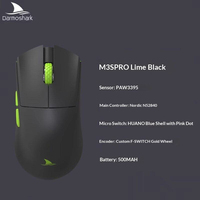 Souris de jeu sans fil Darmoshark M3S PRO 54g Tri-Mode PAW3395 26000DPI 650IPS 8000M Huano Switch pour PC Esports