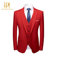 Vente en gros usine – Costume de mariage décontracté pour homme de haute qualité, grande taille, veste blazer à simple boutonnage pour le marié