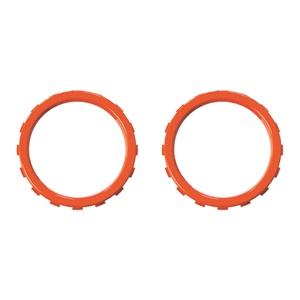 Anneaux d'accentuation de remplacement orange vif personnalisés pour coque EXtremeRate ASR pour manette Xbox Series X/S - Product Image 2