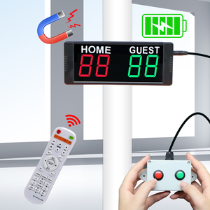 Nhiều trò chơi ghi bàn Hội Đồng Quản trị có thể sạc lại từ 1.5inch LED Mini kỹ thuật số Bảng điểm với điều khiển từ xa & nút hộp điều khiển - Product Image 1