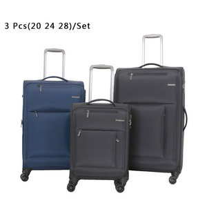 Ensemble de bagages de voyage unisexe 3 pièces 20/24/28 pouces, coque en PC anti-rayures avec roulettes pivotantes à 4 roues, serrure TSA, léger et style professionnel - Product Image 1