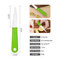 Couteau de cuisine multifonctionnel pour couper les fruits Design de qualité supérieure pour une préparation facile des aliments