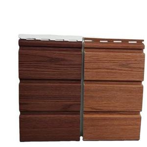 Panel de <span class=keywords><strong>pared</strong></span> Wpc para revestimiento de paredes al aire libre revestimiento de vinilo sólido sofito - Product Image 2
