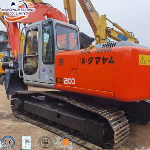 Excavadora Hidráulica Hitachi EX200, Máquina Estable de Tamaño Mediano para Construcción, Movimiento de Tierras, Minería y Proyectos de Infraestructura - Product Image 1