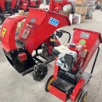 Broyeur de bois, de branches, de paille et de fourrage pour ferme d'élevage, moteur diesel, capacité 1-2,5 t/h, sur roues, pour l'alimentation des bovins et des ovins