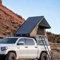 Tente de toit rigide en aluminium pour pick-up 4x4, compatible Tundra 4ème génération, Tacoma, Mazda BT-50, tente de toit pour camping