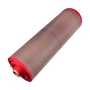 Ceinture de maille de PTFE de machine de durcissement de rétrécissement/UV d'utilisation de longue durée résistante à la chaleur avec le cordon de kevlar - Product Image 1