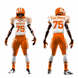 Uniformes de football américain en matière spandex à prix d'usine - Sur mesure, grande taille, respirant, séchage rapide, vêtements de sport - Product Image 5
