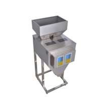 Machine de pesage rapide à double tête F-2T3000 pour céréales, graines, noix, capacité 3 kg, équipement de remplissage semi-automatique en acier inoxydable