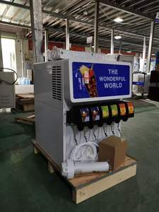 Distributeur de boissons gazeuses, machine à <span class=keywords><strong>cola</strong></span>, trois types de boissons, grande capacité, meilleur prix, peinture noire pour la cuisson - Product Image 4