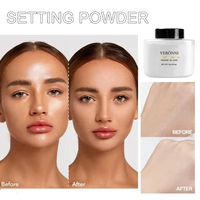Poudre libre 6 couleurs, contrôle du sébum, waterproof, luxe, longue tenue, poudre fixante pour le visage