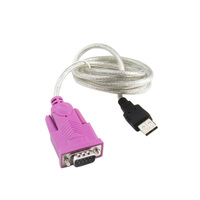 Cable USB a RS232 de 1,5 M, convertidor DB9 PIN a USB, adaptador de puerto serie COM