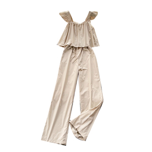 Ensemble décontracté d'été 2 pièces pour femmes : haut et pantalon, vente en gros - Product Image 5