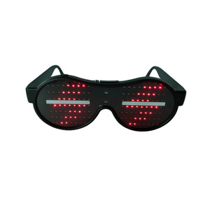 Mới lạ dẫn Kính mát bên Equalizer EL Kính nhấp nháy số DJ trường Trung Quốc năm mới Ngày Valentine trang trí - Product Image 4