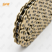 Nouvelle Vente en Gros Directe d'Usine SFR - Ensemble Chaîne et Pignon Métalliques Série 520 pour Moto Nighthawk 250/Suzuki DR200SE