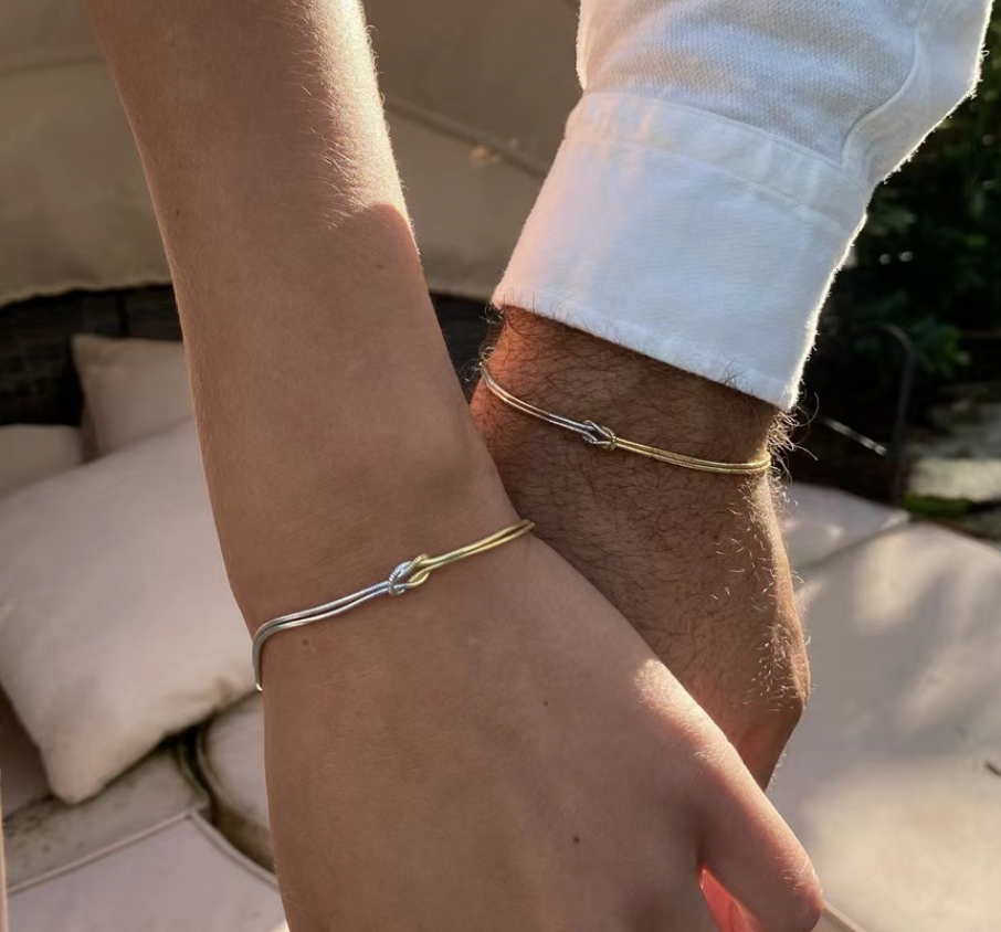 half silver half gold