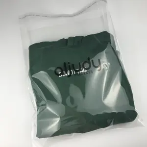 plastic poly bag custom print adhesive clear self adhesive opp bags
