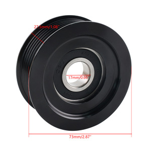 V Belt <b>Pulley</b> For Honda Civic 2.4L Crv 2.4L 3 Groove 20mm Bore Alloy Steel - Product Image 5